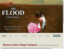 Tablet Screenshot of masctheatre.org
